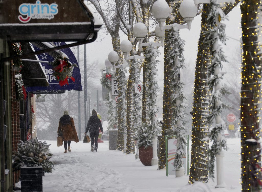 Great Lakes region braces for more snow while cleaning up after lake-effect storms
