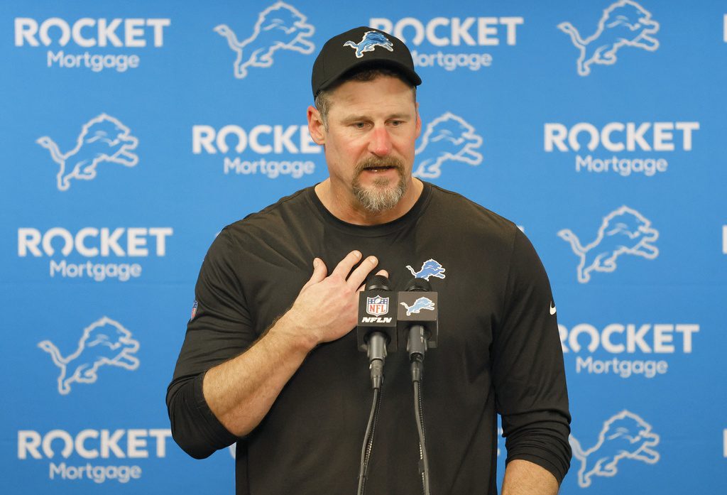 Lions coach Dan Campbell says it’s not time to freak out after first loss in 3 months