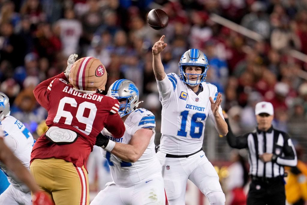 Lions beat the 49ers 40-34 in a tune-up for Week 18 division showdown