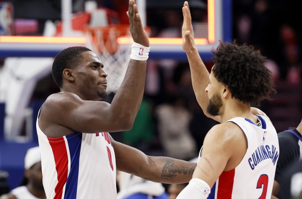 The Pistons—yes, the Pistons—are emerging as a serious surprise story in the NBA this season