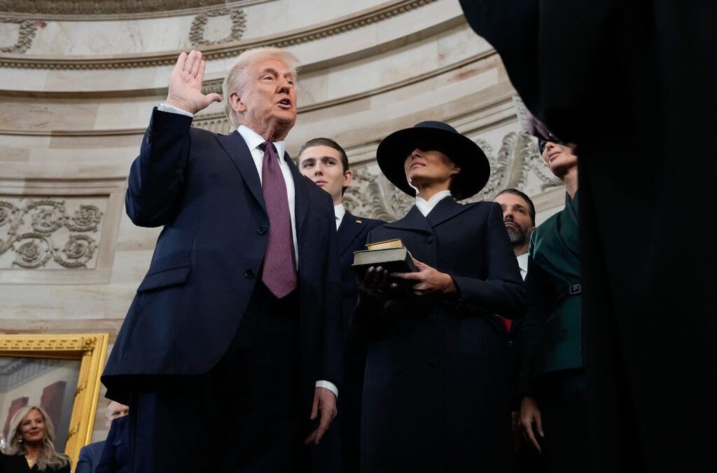 Trump takes on the US Constitution with day one executive orders
