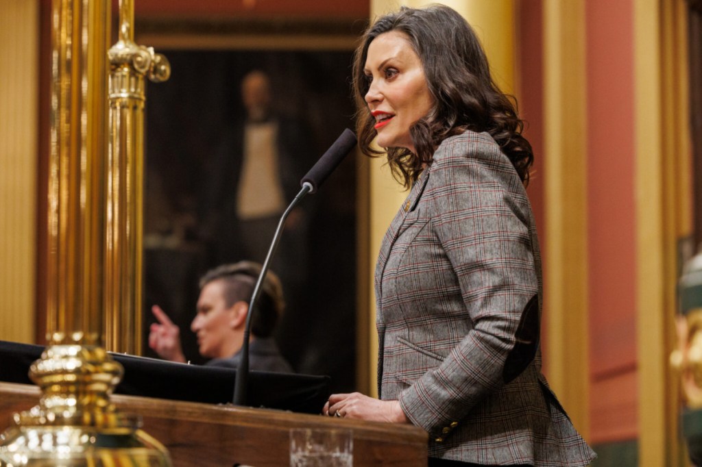 Michigan’s Whitmer aims to appease both sides of the political divide in State of the State speech