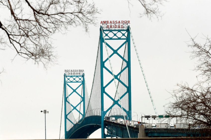 A wrong turn onto a bridge at the US-Canada border has a Detroit woman facing deportation