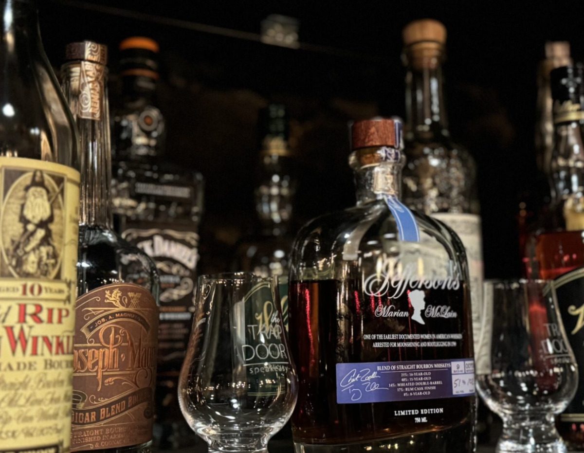Bottles of liquor