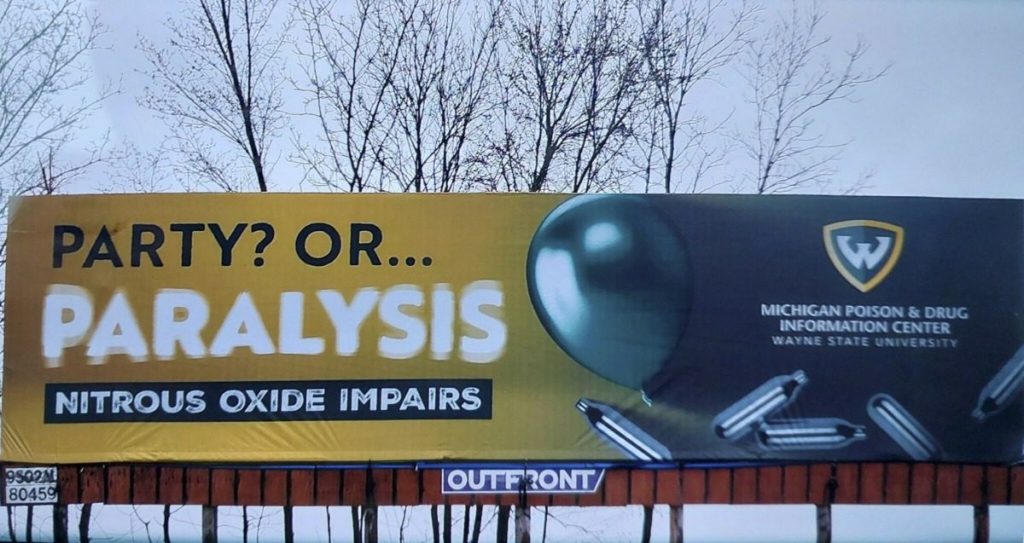Nitrous oxide poisoning, deaths sharply rising among Michigan youths, experts warn