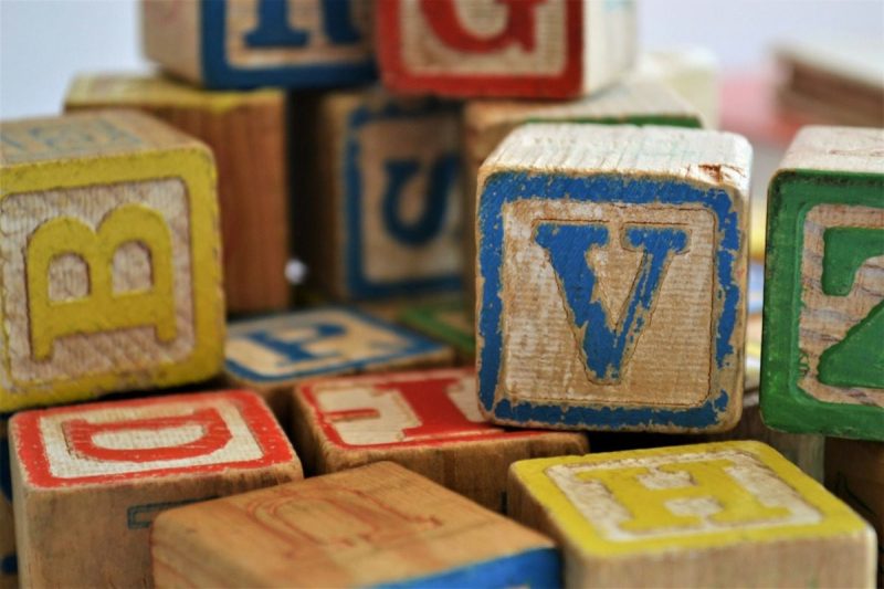 children's toy blocks