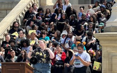Michigan students rally at State Capitol to defend public education