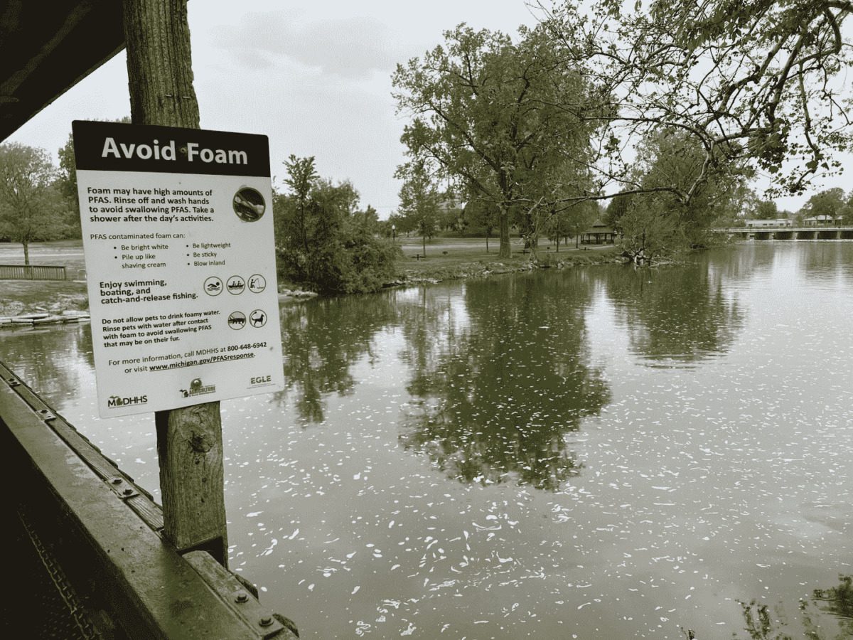 PFAS signage