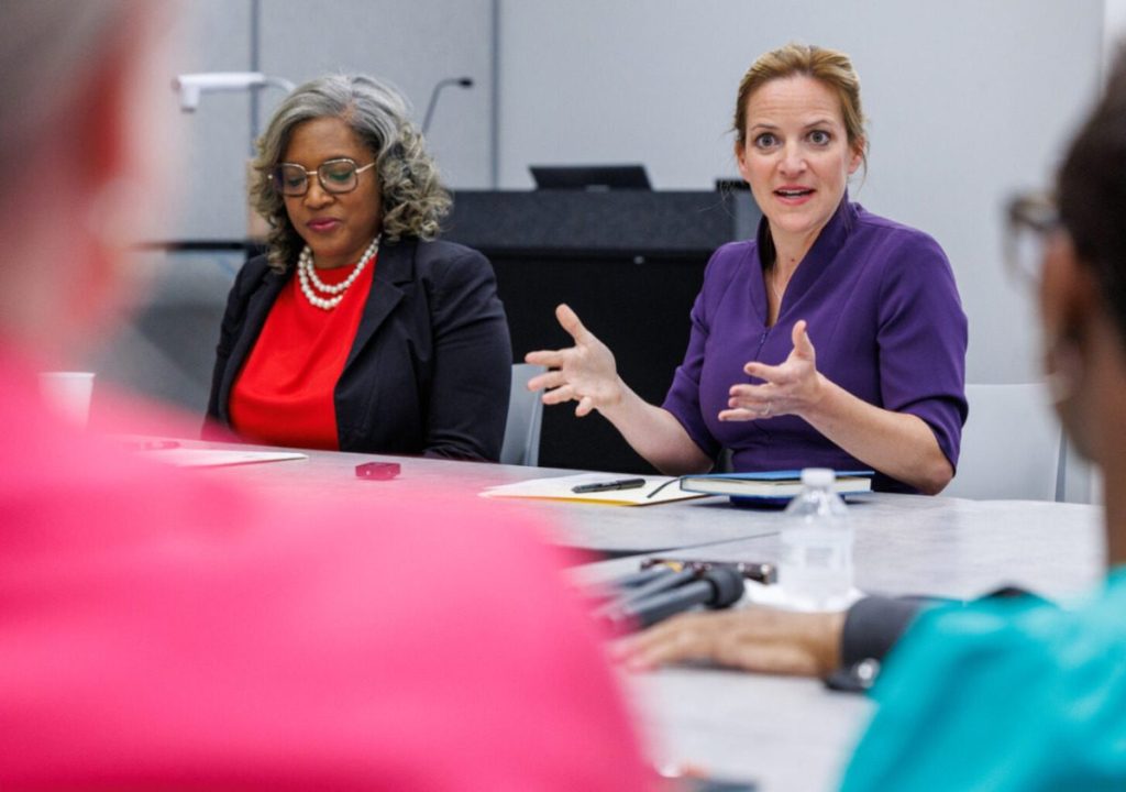 Benson says school funding needs to be decoupled from property wealth