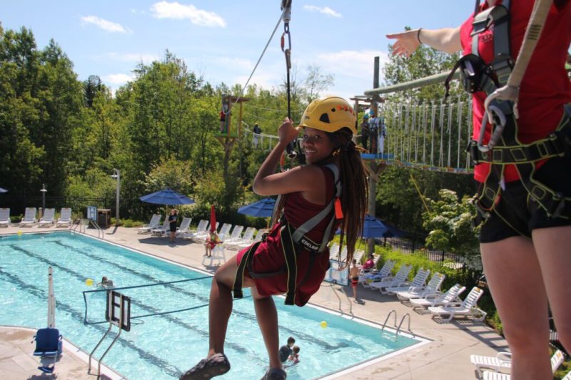 Crystal Mountain’s outdoor pool
