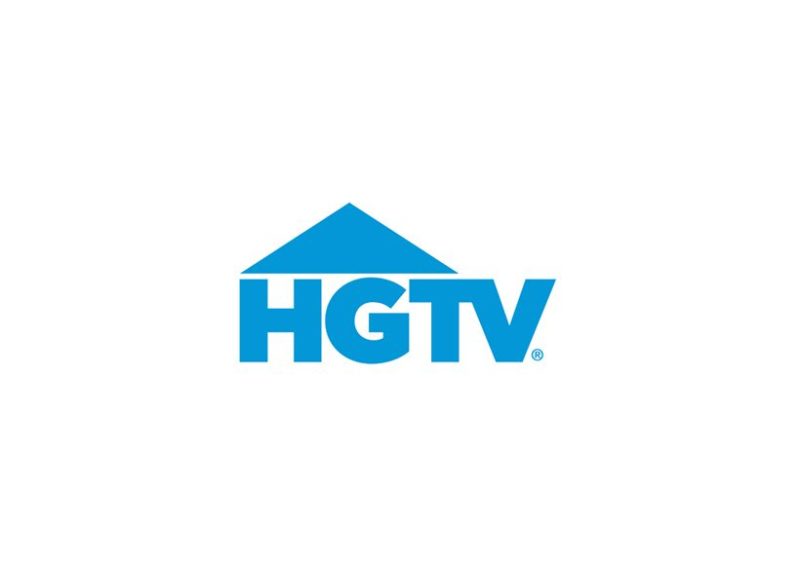 the blue HGTV logo against a white background.