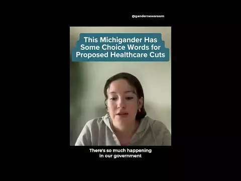 This Michigander has some choice words for proposed healthcare cuts