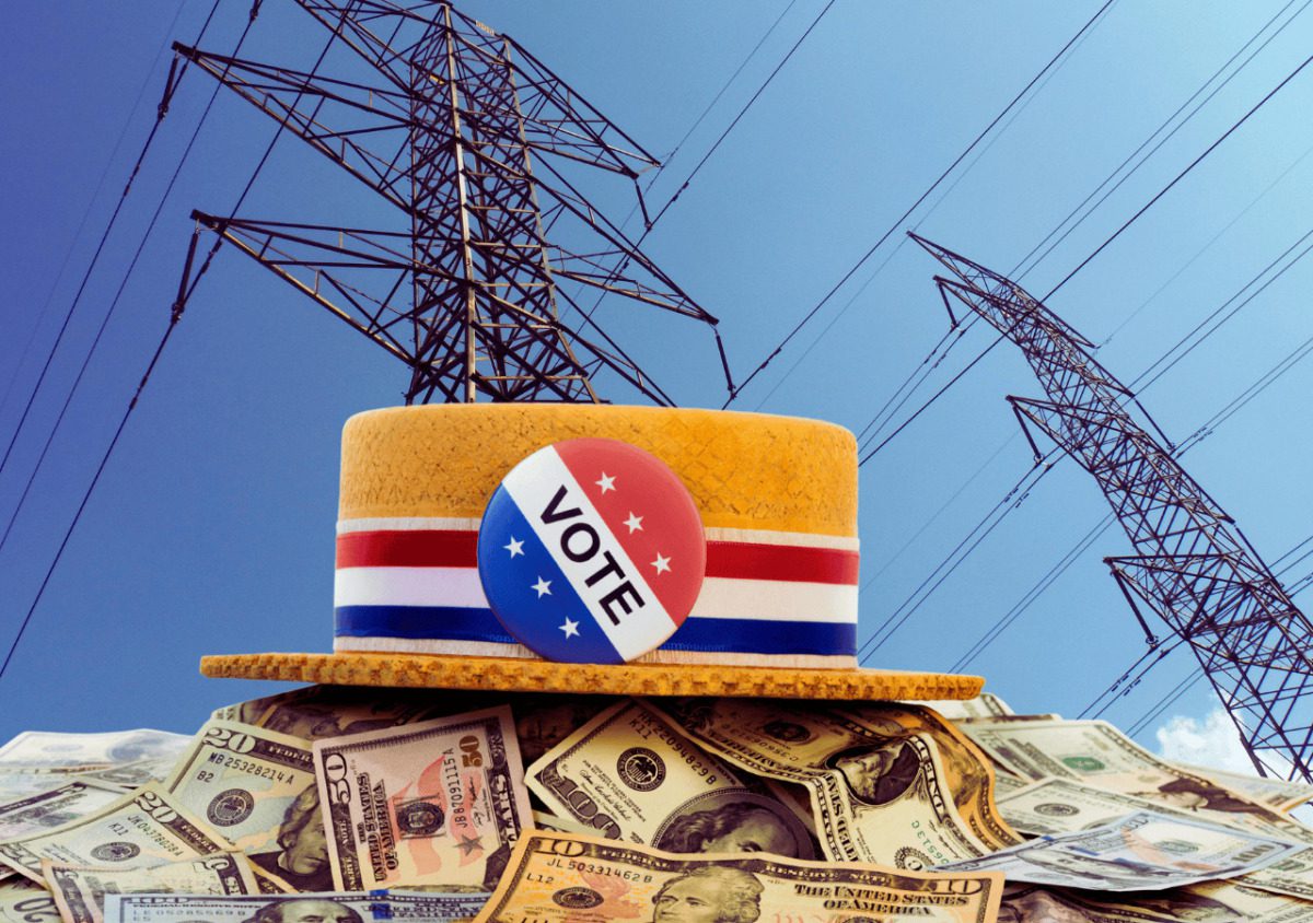 Ballot initiative seeks to ban political contributions from monopoly corporations, like utilities Ballot initiative seeks to ban political contributions from monopoly corporations, like utilities