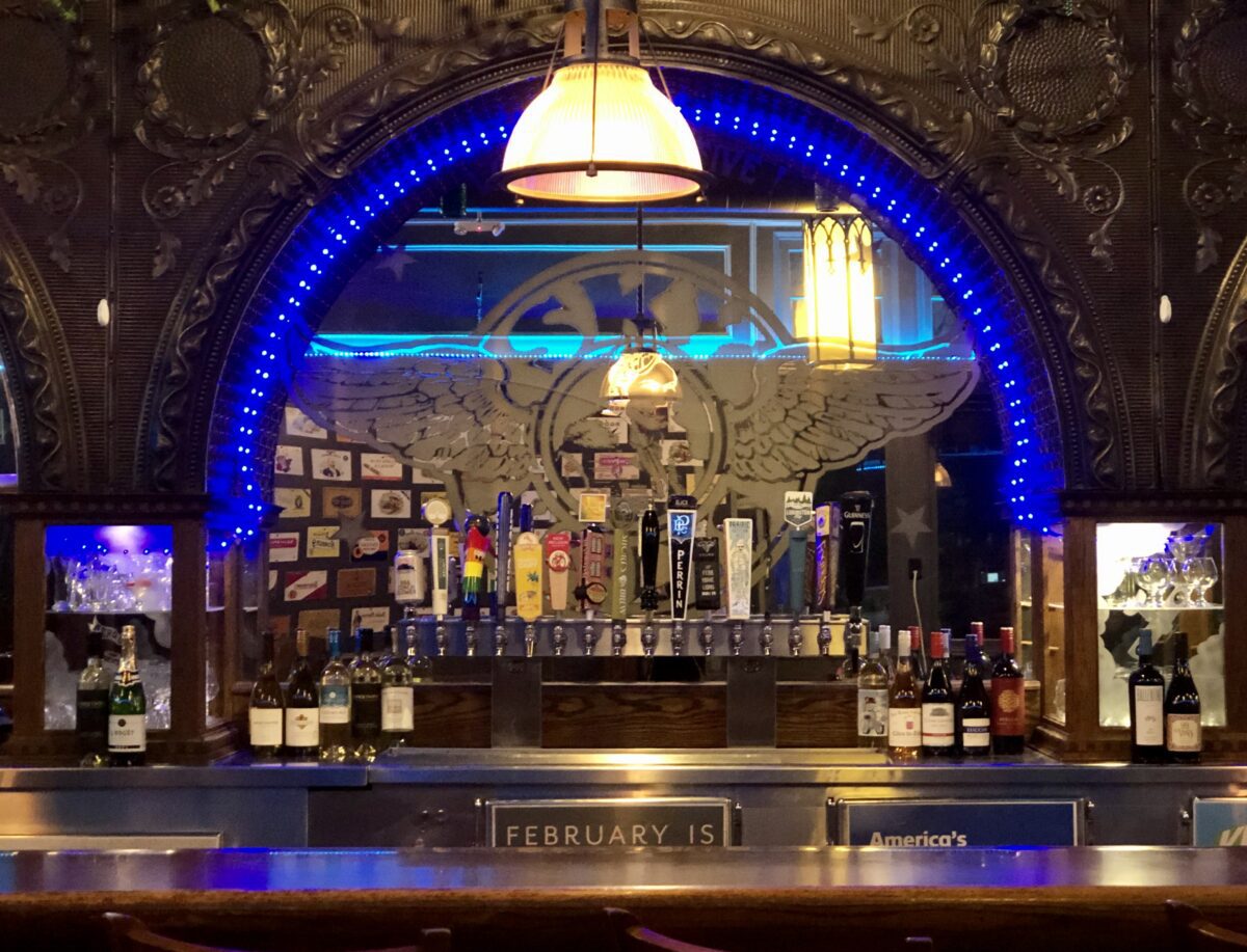 Inside Blue Dog Tavern