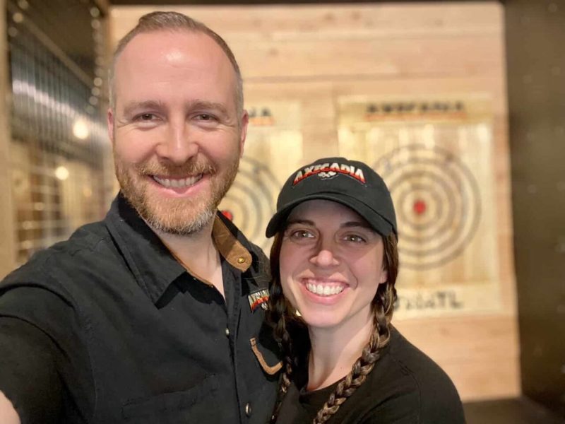 an axe throwing and arcade business are bringing a michigan downtown back to life