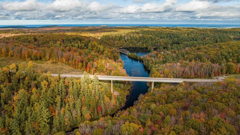 there is no shortage of spots to go in michigan for leaf-peeping