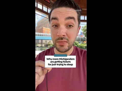 WATCH: Why more Michiganders are getting tickets for just trying to sleep?