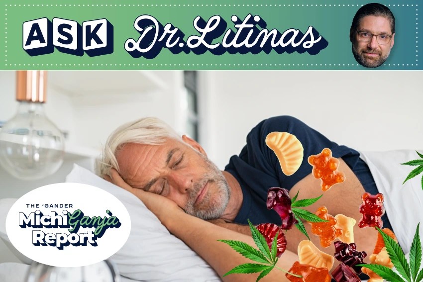 Ask Dr. Litinas: Can cannabis actually help you sleep—or just make it worse?