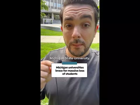 WATCH: MI universities brace for massive loss of students