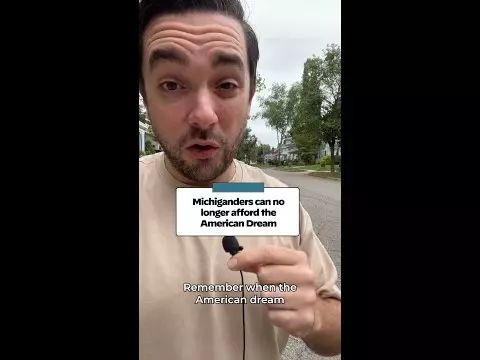 WATCH: Michiganders can no longer afford the American Dream