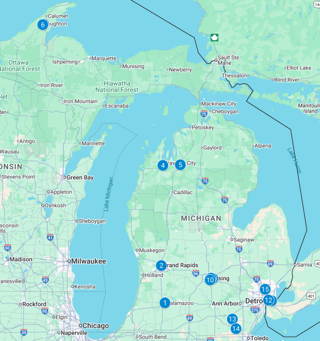 MAP: 15 Michigan events this weekend