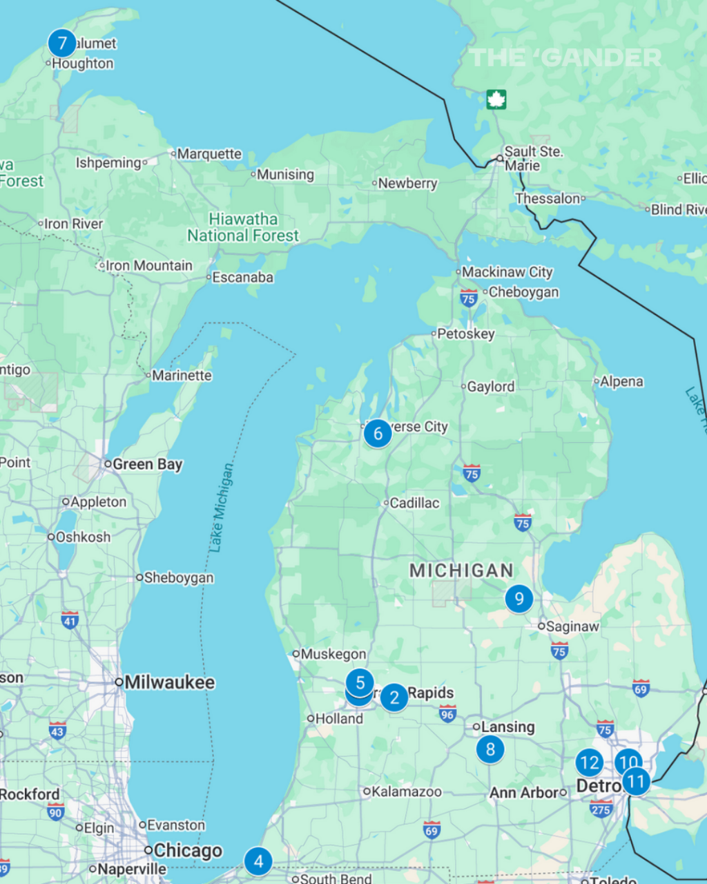 Michigan events map: 12 weekend highlights