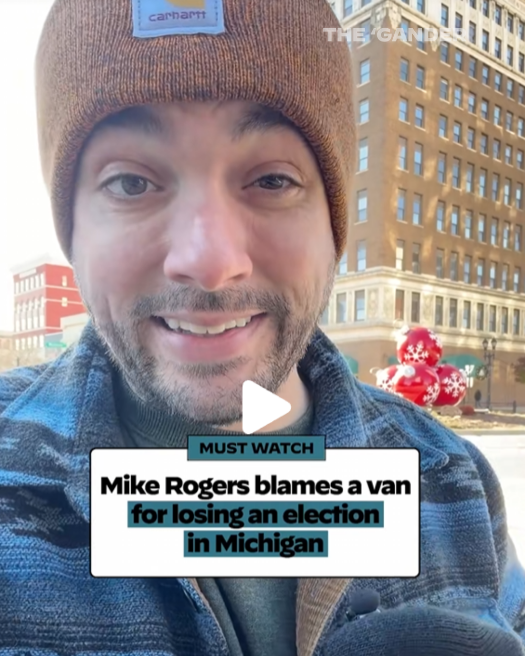 This Senate candidate blames a van for his election loss