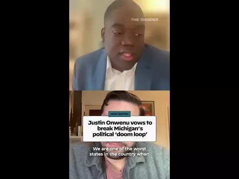 Justin Onwenu vows to break Michigan’s political ‘doom loop’