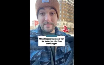 WATCH: Mike Rogers blames a van for losing and election in MI