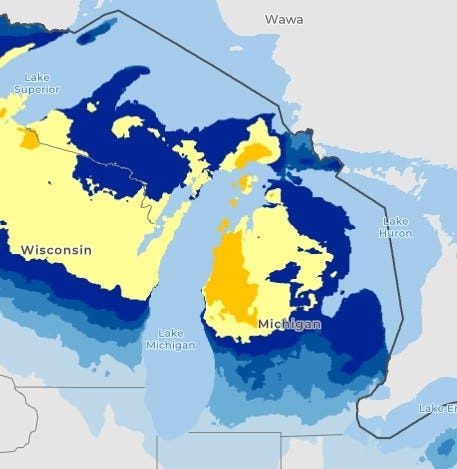 Snow, freezing rain for Michigan. Where to expect ice, bad roads