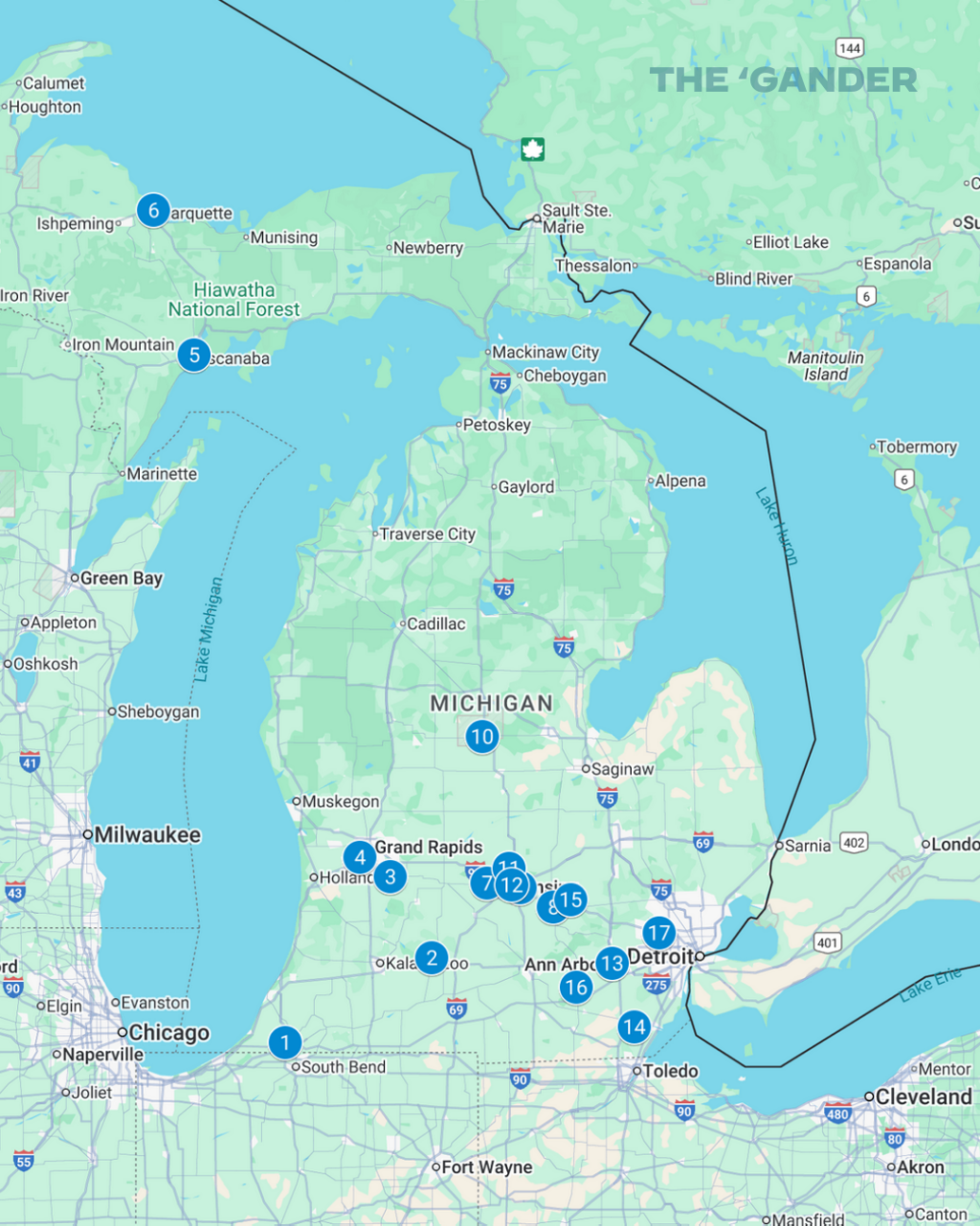 Map: 17 Michigan events this weekend