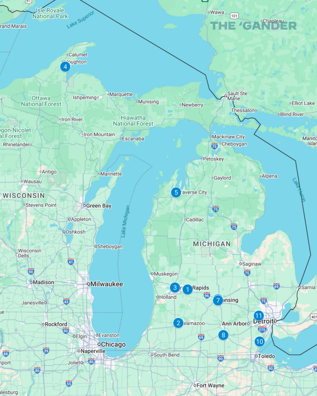 Map: 11 Michigan events this weekend