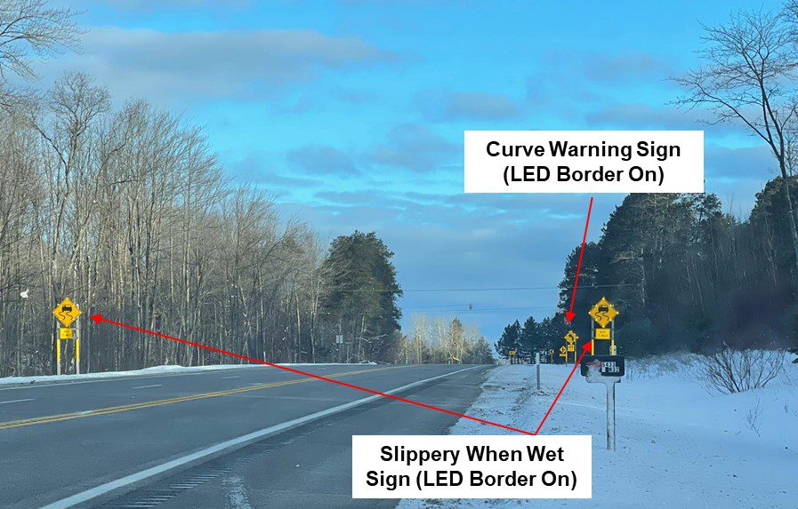 Winter makes curved roads dangerous; researchers seek solutions