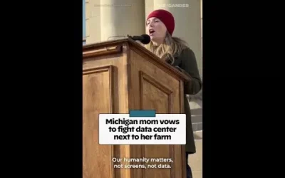 WATCH: Michigan mom vows to fight data center next to her farm