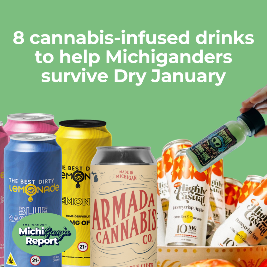 8 cannabis-infused drinks to help Michiganders survive Dry January