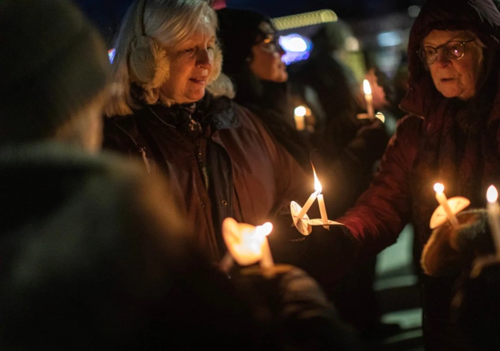 Brighton vigil honors Renee Good, killed by ICE agent, as protests spread statewide