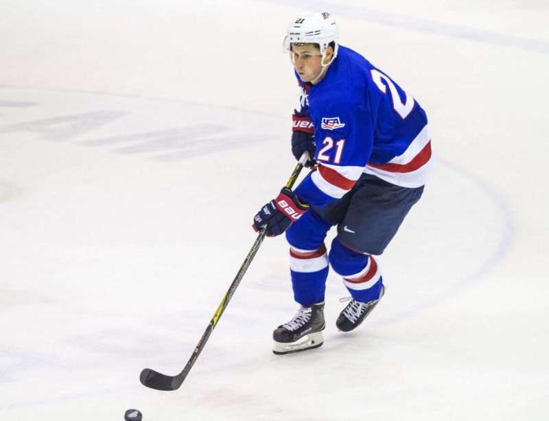 Hockey fans should keep an eye out for Dylan Larkin, a center on the Detroit Red Wings who’ll be playing for Team USA.