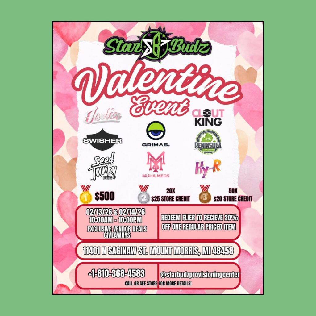 8 Michigan weed picks to upgrade your Valentine’s Day