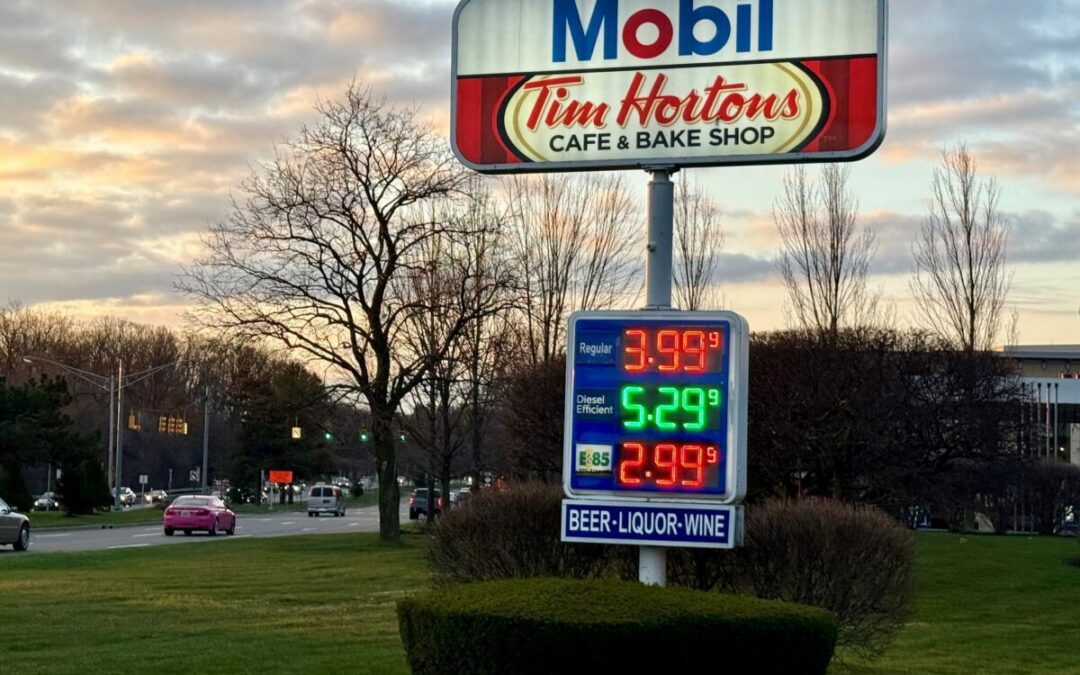 Michigan gas prices slip slightly, but new surge may be just ahead