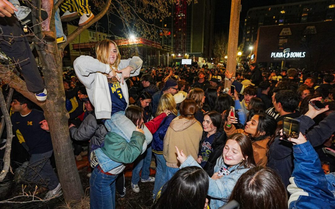 Ann Arbor goes wild after Michigan wins championship: ‘It’s insane’