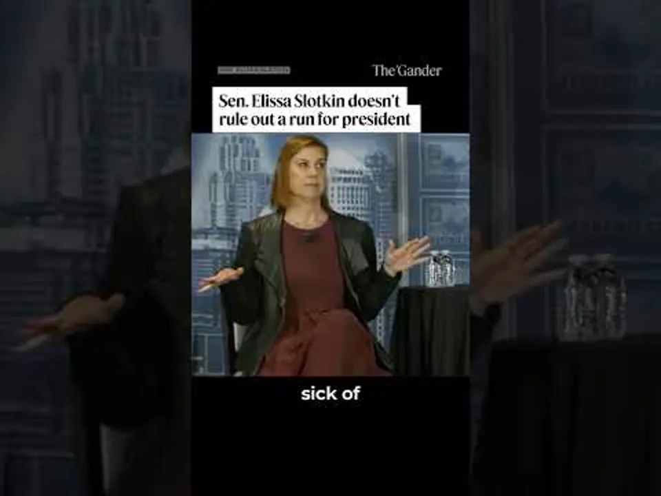 Michigan Senator Elissa Slotkin doesn’t rule out a run for president