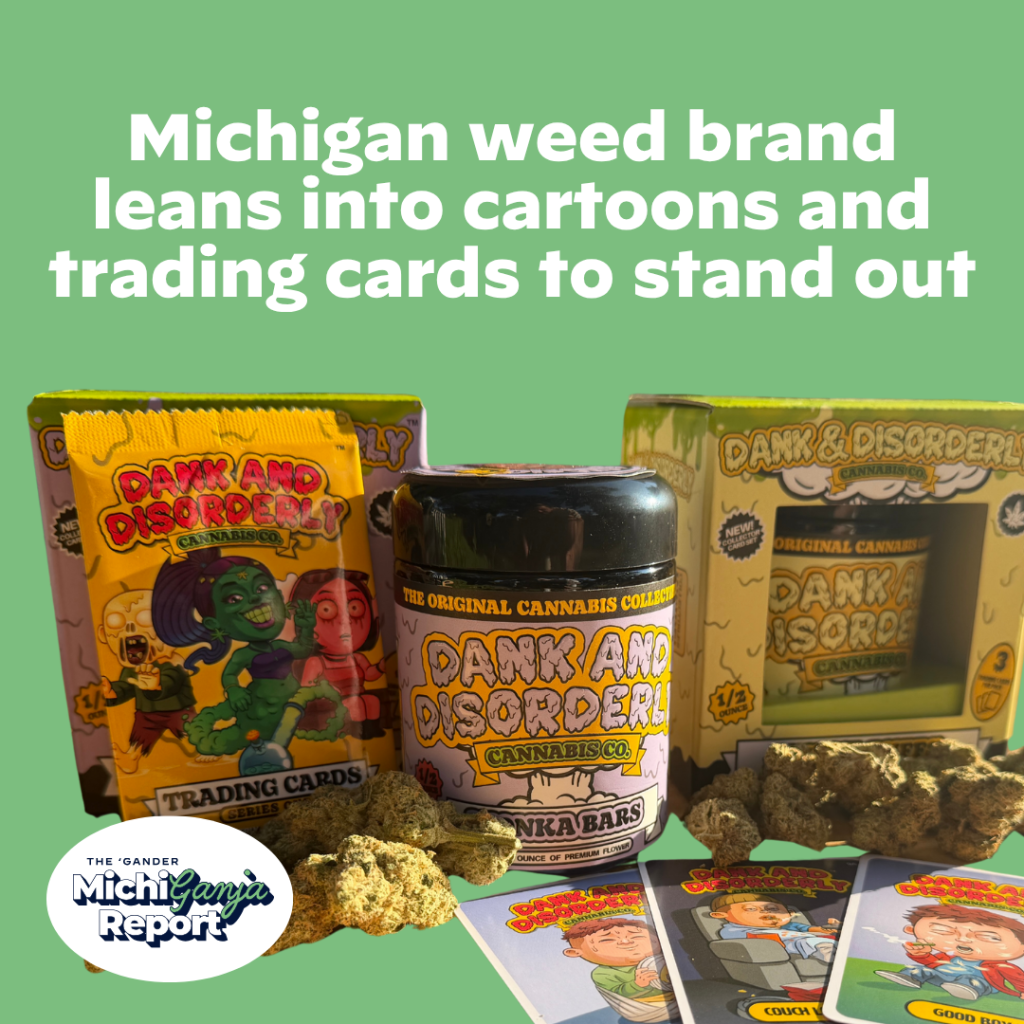 Since when does Michigan weed come with trading cards?