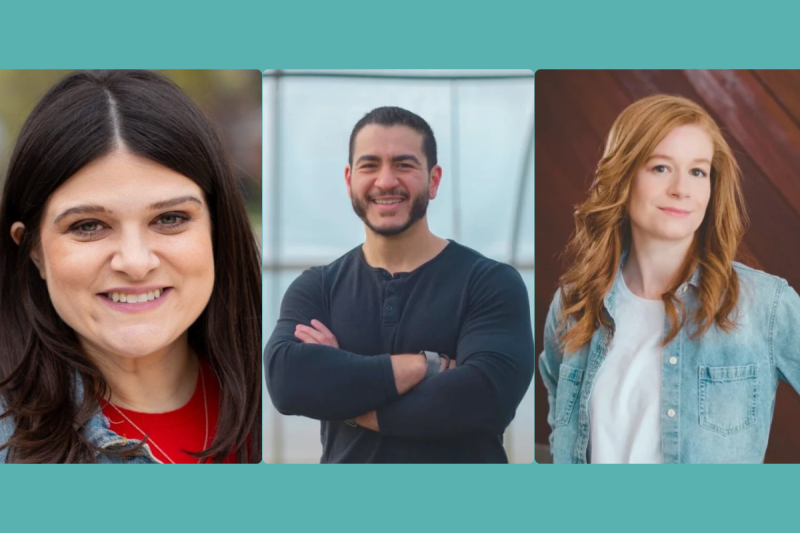 Images: Courtesy/Haley Stevens for US Senate, Abdul El-Sayed via Facebook, Mallory McMorrow via Facebook