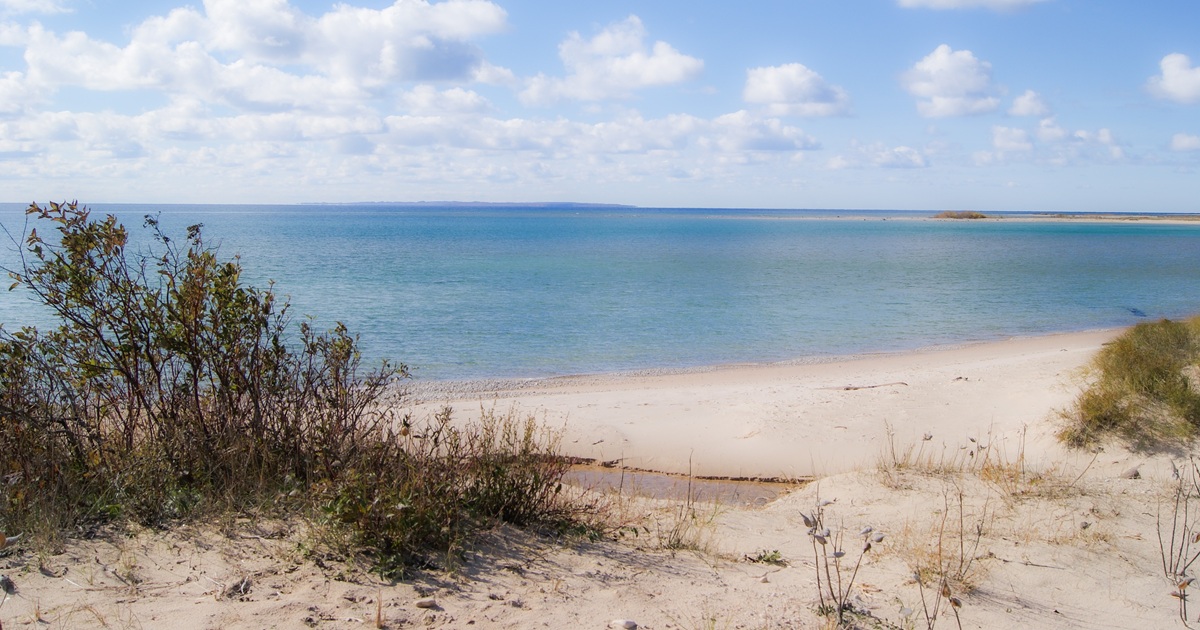 wave power, Beaver Island shore