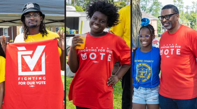 The NAACP is trying to mobilize thousands of infrequent Black voters in Michigan ahead of Election Day.